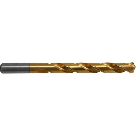 118 Degree General Purpose Jobber Length Drill Chicago-Latrobe 150-TN TiN HSS RHS/RHC Let-D