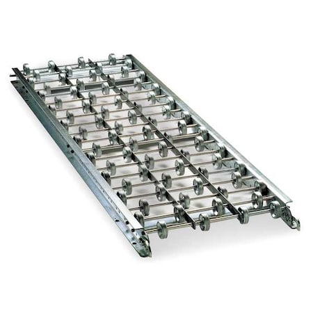 Skatewheel Conveyor,10ft L,18in. W