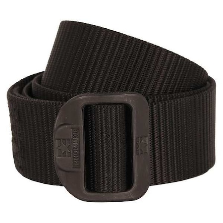 Duty Belt, Nylon, Black, 5XL, Buckle