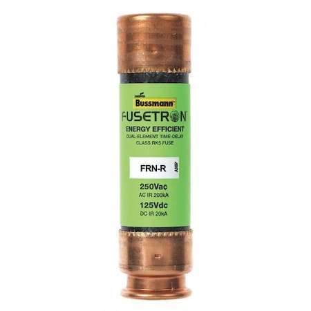 UL Class Fuse, RK5 Class, Time-Delay, 2.80A, 250V AC, Non-Indicating