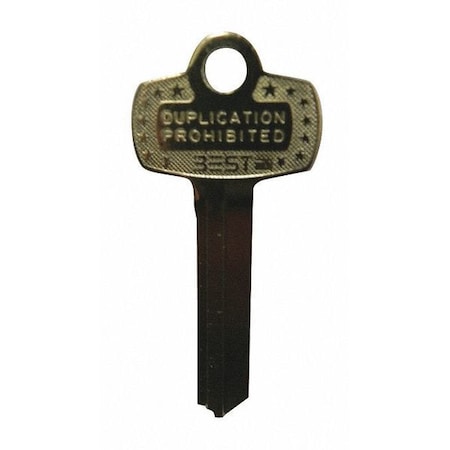 Key Blank,BEST Lock,Standard,H Keyway
