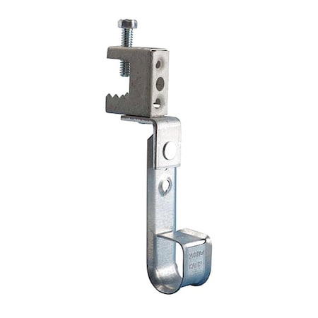 J-Hook,Screw On 1/8-1/2 In Flange