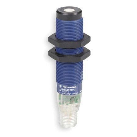 Ultrasonic Sensor,NPN,508mm,18mm dia.
