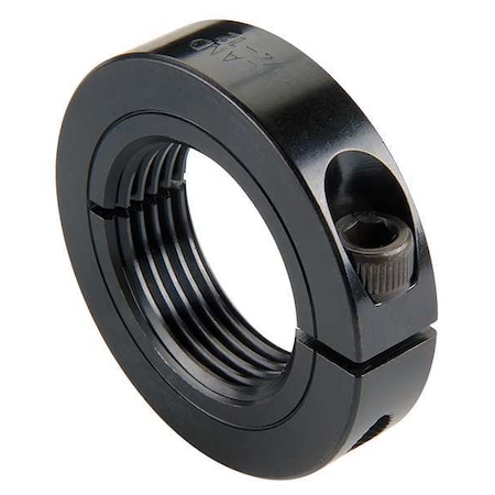 Shaft Collar,Threaded,1Pc,1-8 In,Steel