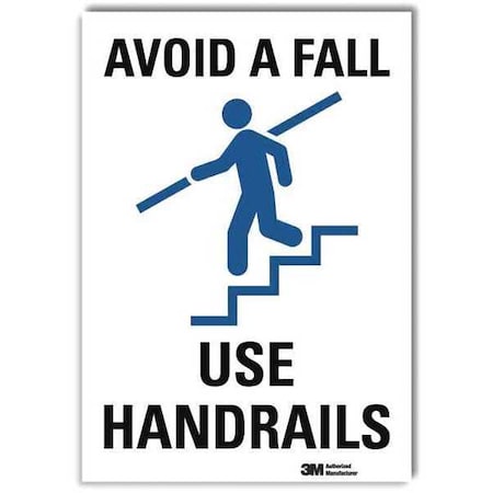 Safety Reminder Sign, 14 in Height, 10 in Width, Reflective Sheeting, Vertical Rectangle, English