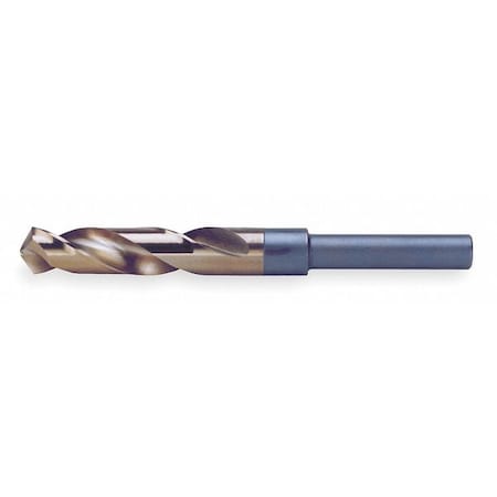 118 Degree Silver & Deming Drill with 1/2 Reduced Shank Chicago-Latrobe 190C Straw HSS-CO RHS/RHC 7/8