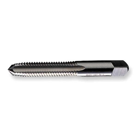 Straight Flute Hand Tap, M6-1.00, Plug, 4 Flutes, UNC