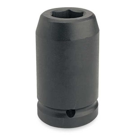 1 in Drive Impact Socket 1 9/16 in Size 6 pt Deep Depth, Black Oxide