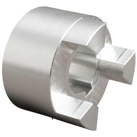 L-Jaw Coupling Hub,AL100,Aluminum,3/4"