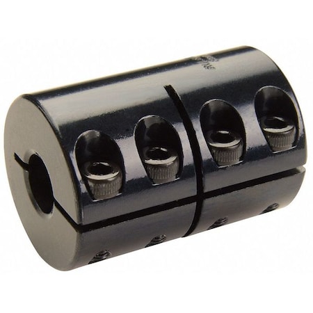 Coupling,One Piece,Bore Dia 1 x 1/2 In