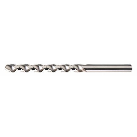 118 Degree High-Helix Taper Length Drill Cleveland 2550 Bright HSS RHS/RHC No 21