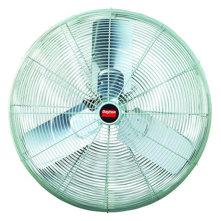 Standard Duty Industrial Fan, 30 in Blade Dia, Non-Oscillating, 115VAC, 8800/9800 CFM