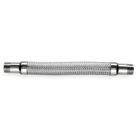 3/8" Dia x 18" L SS Flexible Metal Hose