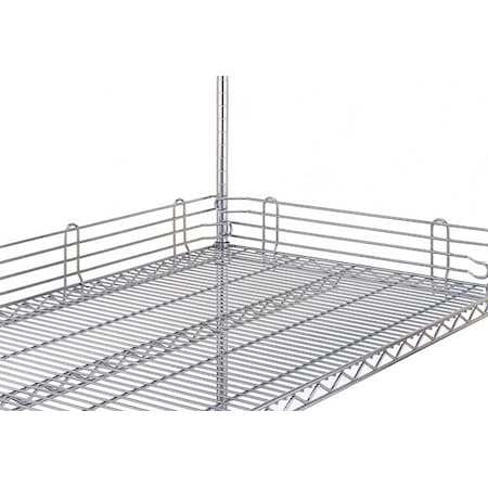 Shelf Side/Back Ledge 4"H x 36"W,2PK