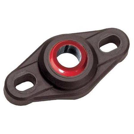 2 Bolt Flng Brg,Spherical,1/2in Bore