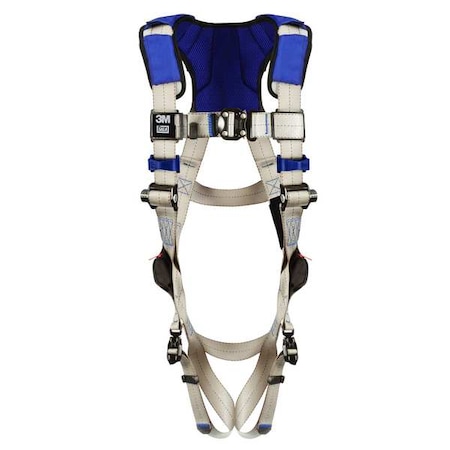 ExoFit(TM) X100 Fall Protection Harness, XL, 420 lb, Quick-Connect Chest/ Quick-Connect Leg Straps