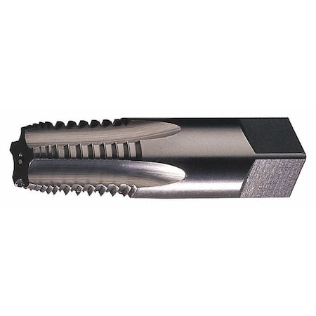 Pipe Tap, 1/8"-27, Semi-Bottoming, 5 Flutes, NPT