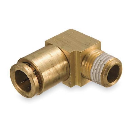 Elbow,Brass,Push-Fit3/8in,NPTF1/8in