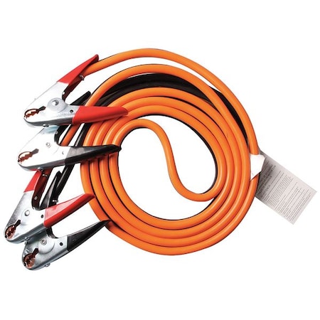 Booster Cable,HD,1 AWG,12 Ft,Parrot Jaw