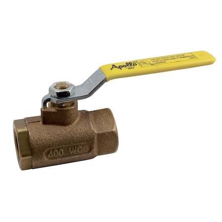 3" FNPT Bronze Gas Ball Valve Inline