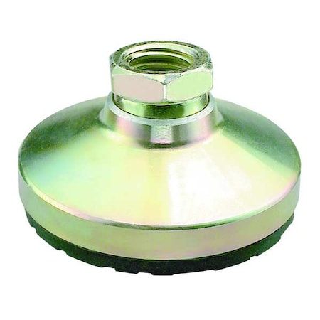 Leveling Mount,Boltless,1/4-20,1 in Base