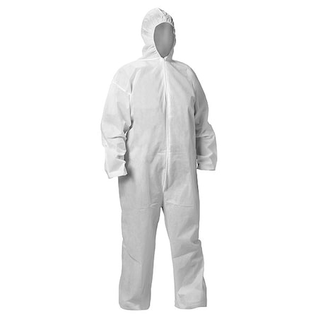 Coveralls,2XL,Wht,KleenGuard A20,PK50
