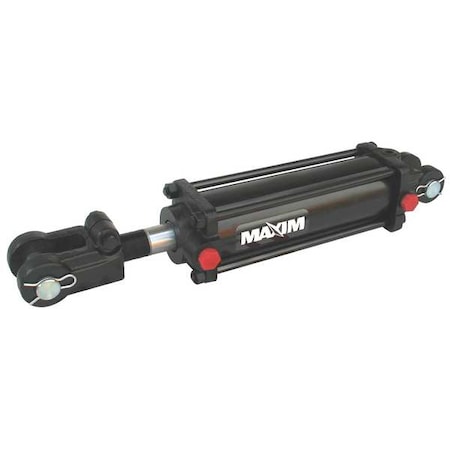 Hyd Cylinder,2-1/2 In Bore,16 In Stroke