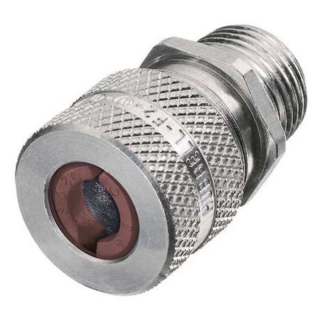 Liquid Tight Connector,3/4 in.,Brown