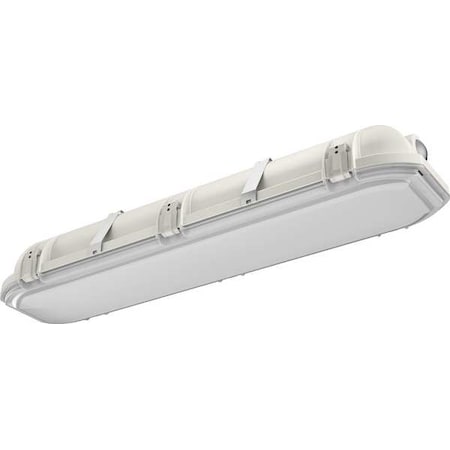 Vapor Tight Fixture,2 ft L,2536 lm,18W