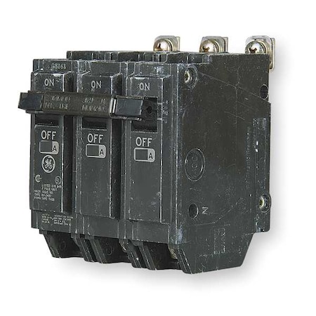 Miniature Circuit Breaker, THQB Series, 35A, 3 Pole, 240V AC, 10kA at 240V AC