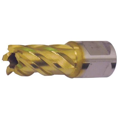 Annular Cutter,M42 TiN,11/16 Dia,2 D