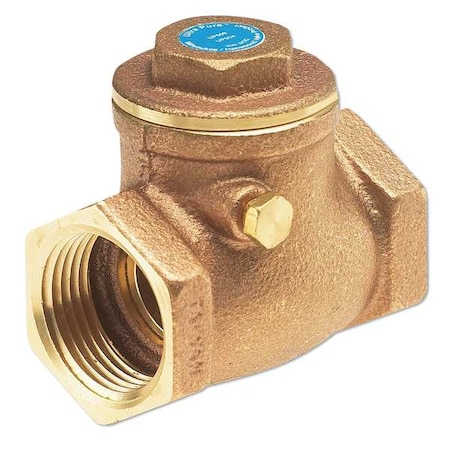 2 in IPT Low Lead Bronze Swing Check Valve