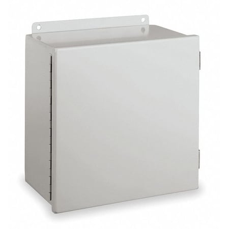 Screw Clamps Electrical Enclosures, 10 in H, 4 in D, 8 in W, 12, 13, Steel