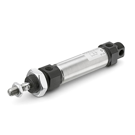 Air Cylinder,25 mm Stroke Length,BSPP