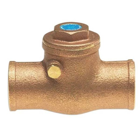 3/4" Sweat Low Lead Bronze Spring Check Valve