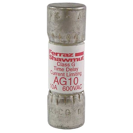 UL Class Fuse, G Class, Fast-Acting, 5A, 600V AC, Non-Indicating