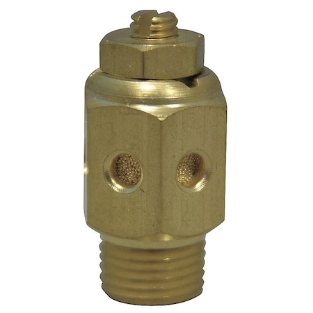 Speed Control Muffler,3/4 NPT,1 1/16 Hex