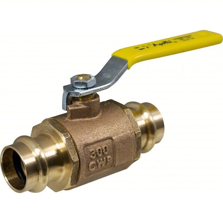Ball Valve, Stainless Steel, Full Port, Two-Piece