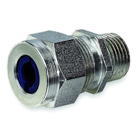 Liquid Tight Connector,3/4 in.,Brown