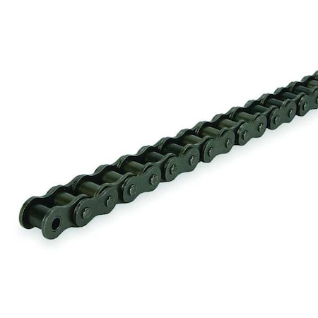 Roller Chain,Riveted,40 ANSI,10 ft.