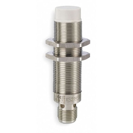 Cylindrical, Inductive Proximity Sensor, 18 mm Dia., Brass, 2 m, Bare Wire, 3 Wires, Unshielded