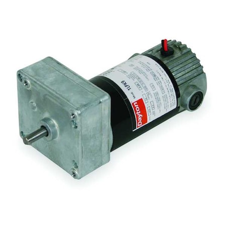 DC Gearmotor, 40 in-lb Max. Torque, 24 RPM Nameplate RPM, 12V DC Voltage