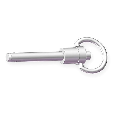 Lock Pin,Ring,1.5 In,3/8