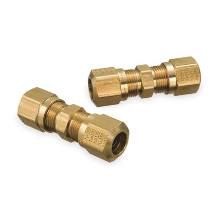 Strt, Brass, Comp. 1/2 in, FNPT 1/8 in