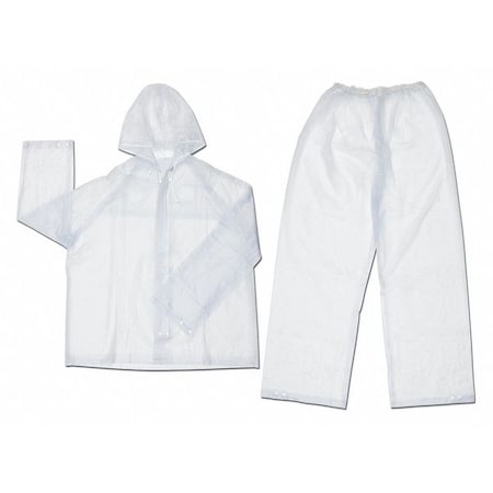 Squall .20Mm Single Ply Pvc Suit 2,XL, PVC, Clear, Xl