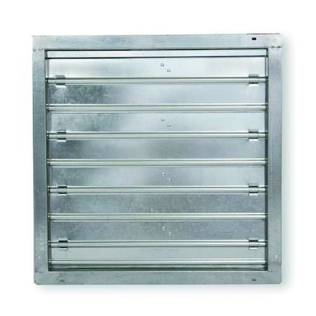 Mtrzd Damper,For Fan Dia. 12",100-240V