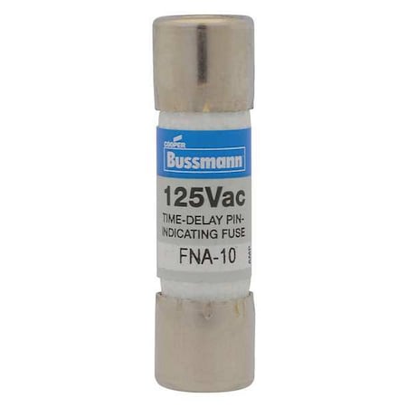 Midget Fuse, Time-Delay, 1.40A, 250V AC, Indicating, 10kA at 125V AC