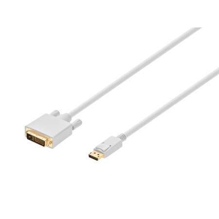 CPU Cord,Display to DVI-D Sgl Male,6ft