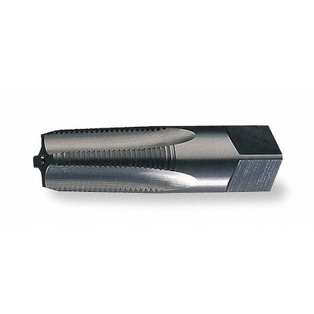 Pipe Tap, 3/8"-18, Taper, 4 Flutes, NPT