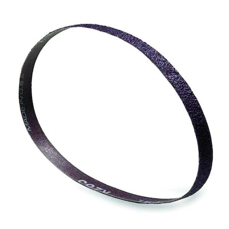 Sanding Belt, 3/8 in W, 13 in L, Coated, Zirconia Alumina, 80 Grit, Coarse, BlueFire R823P, Blue